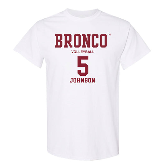 SCU - NCAA Women's Volleyball : Caitlin Johnson - Classic Fashion Shersey T-Shirt-0