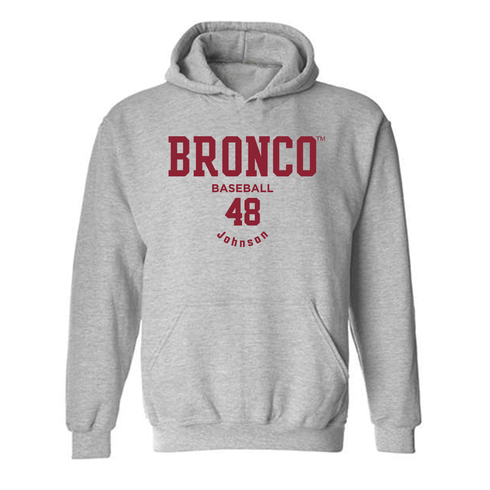 SCU - NCAA Baseball : Joshua Johnson - Hooded Sweatshirt