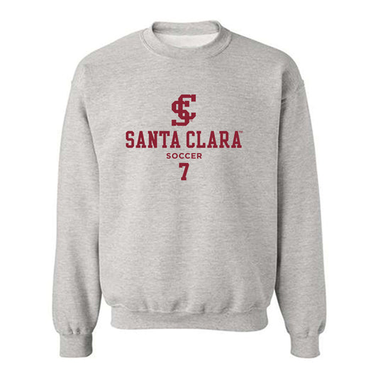 SCU - NCAA Women's Soccer : Addison Whitehouse - Crewneck Sweatshirt