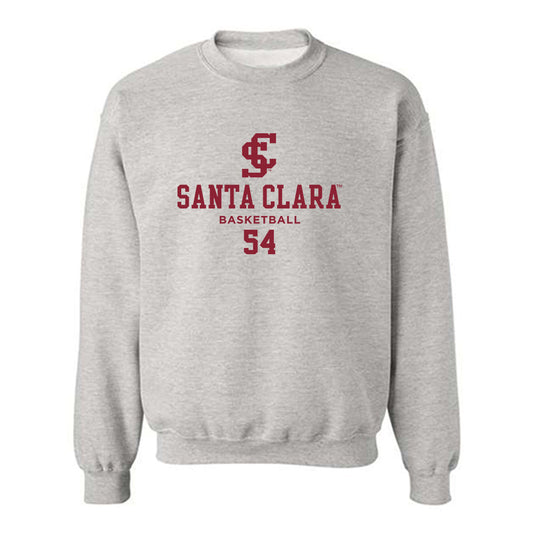 SCU - NCAA Men's Basketball : Malachi Douyon - Classic Fashion Shersey Crewneck Sweatshirt-0