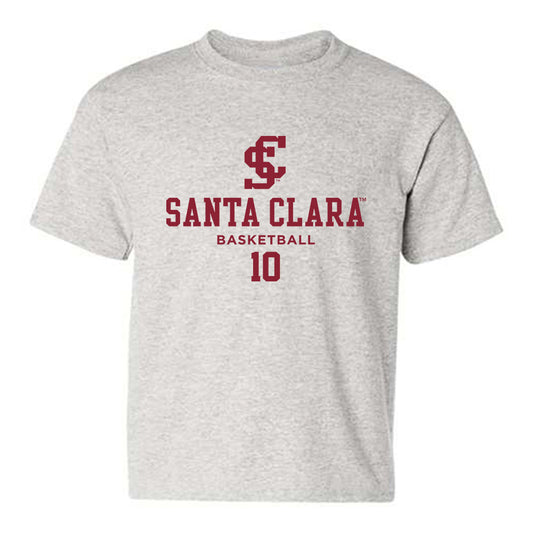 SCU - NCAA Men's Basketball : Noah Badibanga - Classic Fashion Shersey Youth T-Shirt-0