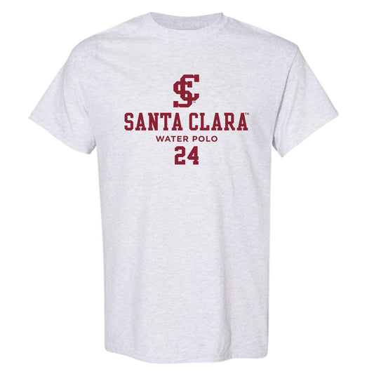 SCU - NCAA Men's Water Polo : Weston Bancroft - Classic Fashion Shersey T-Shirt-0