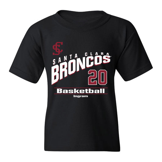 SCU - NCAA Women's Basketball : Kaya Ingram - Classic Fashion Shersey Youth T-Shirt