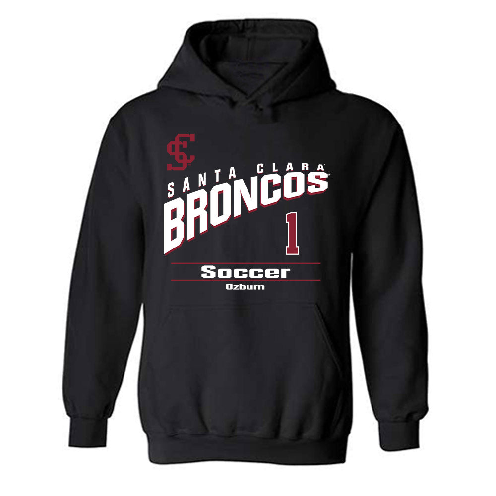 SCU - NCAA Men's Soccer : Jackson Ozburn - Hooded Sweatshirt