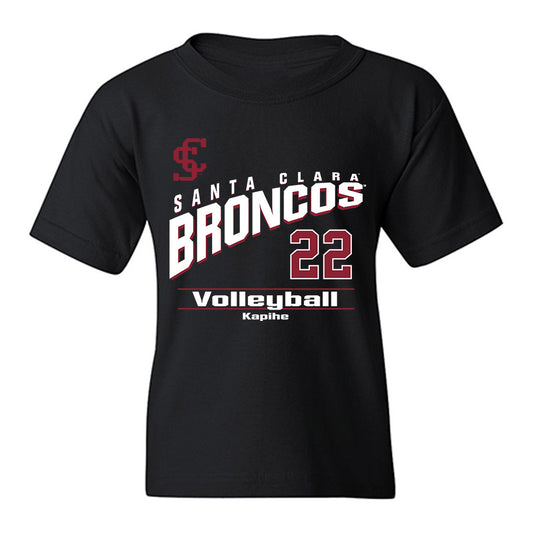 SCU - NCAA Women's Volleyball : Tia Kapihe - Classic Fashion Shersey Youth T-Shirt-0