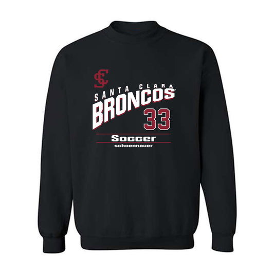 SCU - NCAA Women's Soccer : kennedy schoennauer - Crewneck Sweatshirt