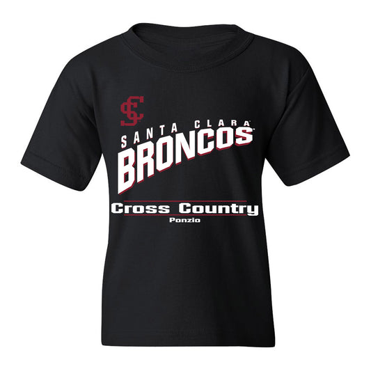 SCU - NCAA Men's Cross Country : James Ponzio - Classic Fashion Shersey Youth T-Shirt
