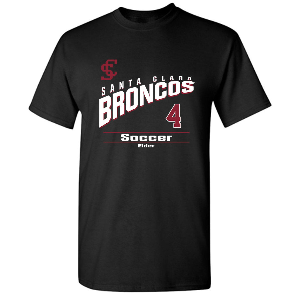 SCU - NCAA Men's Soccer : Naji Elder - Classic Fashion Shersey T-Shirt-0