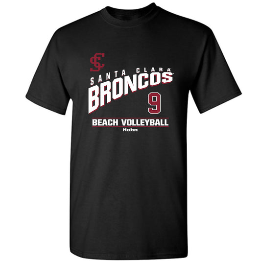 SCU - NCAA Beach Volleyball : Hayley Hahn - Classic Fashion Shersey T-Shirt-0