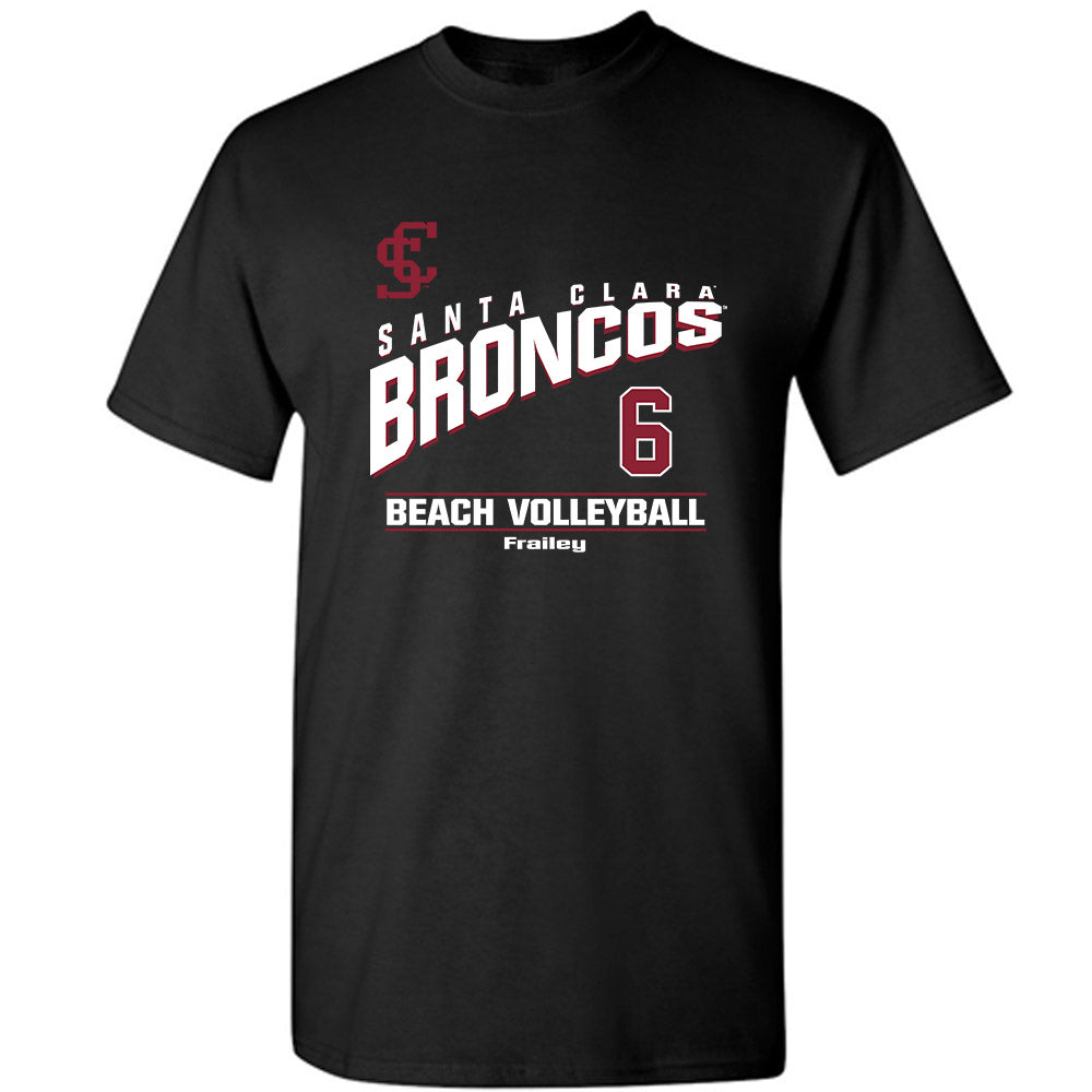 SCU - NCAA Beach Volleyball : Ally Frailey - Classic Fashion Shersey T-Shirt-0