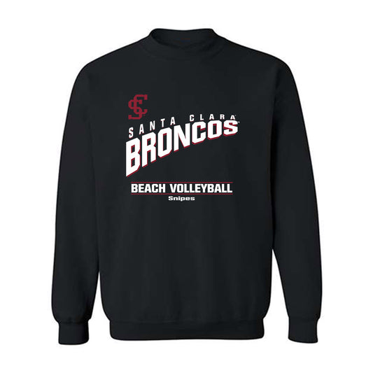 SCU - NCAA Beach Volleyball : Sadie Snipes - Classic Fashion Shersey Crewneck Sweatshirt-0