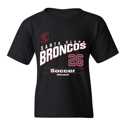 SCU - NCAA Men's Soccer : Jaiden Windell - Classic Fashion Shersey Youth T-Shirt