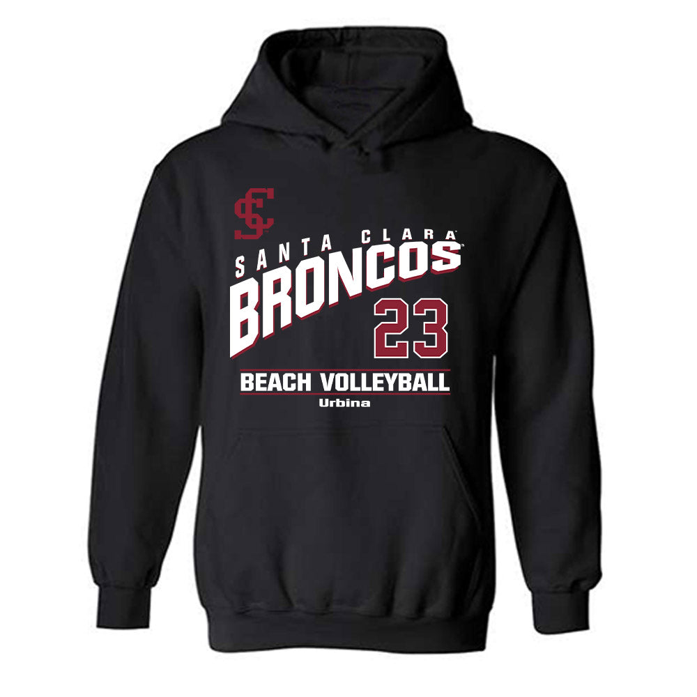 SCU - NCAA Beach Volleyball : Alexandra Urbina - Hooded Sweatshirt Classic Fashion Shersey