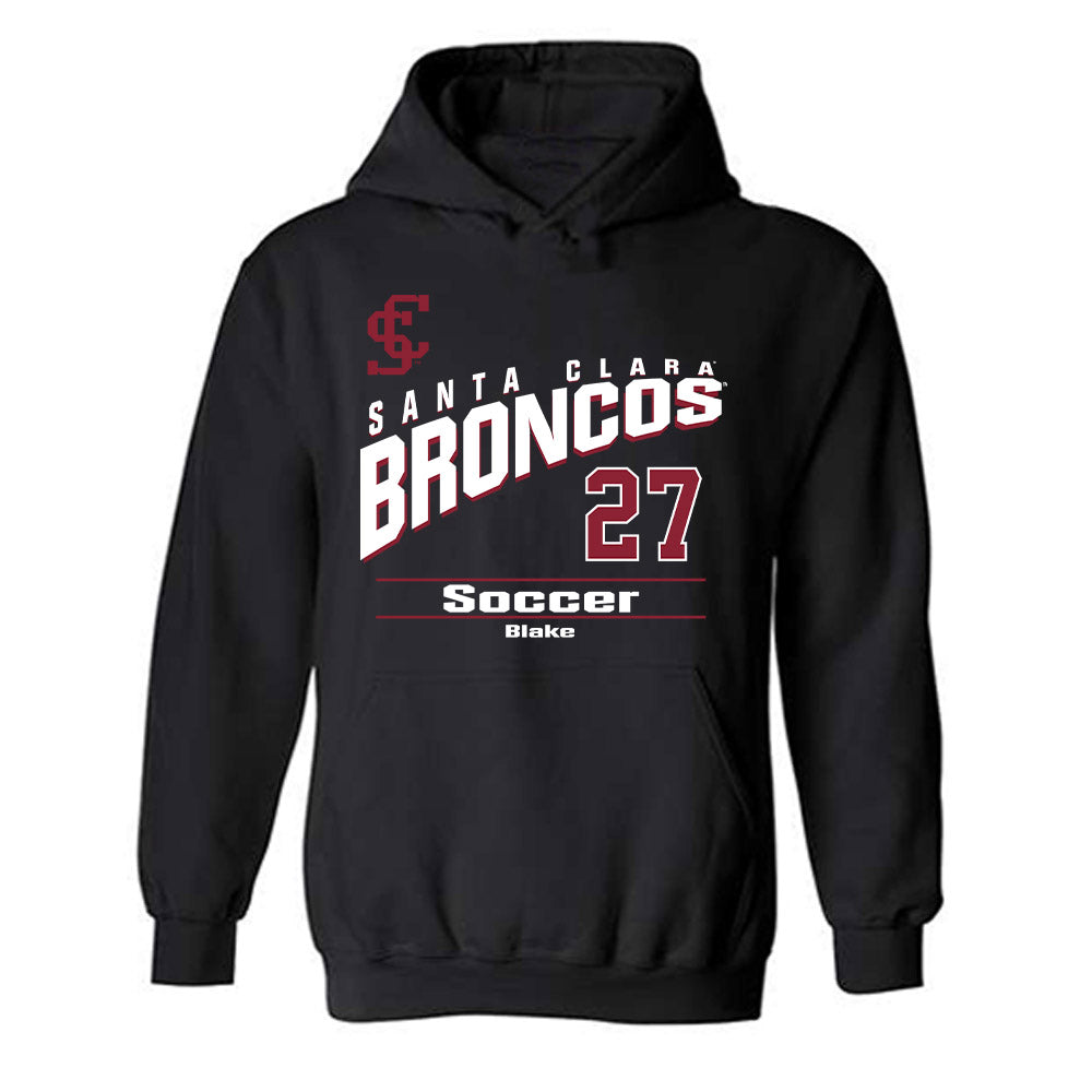 SCU - NCAA Men's Soccer : Jackson Blake - Hooded Sweatshirt