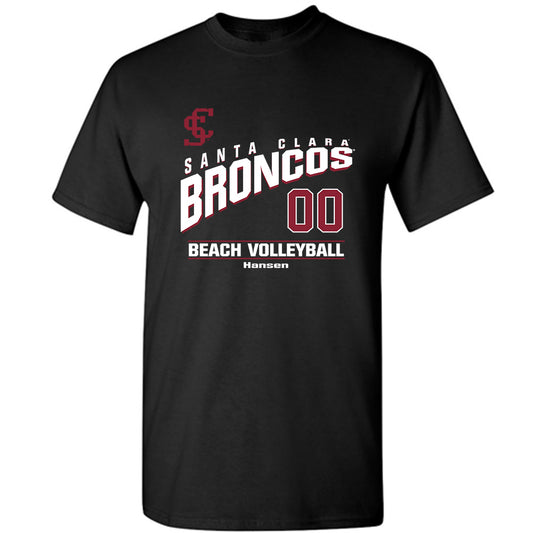 SCU - NCAA Beach Volleyball : Mandy Hansen - Classic Fashion Shersey T-Shirt-0
