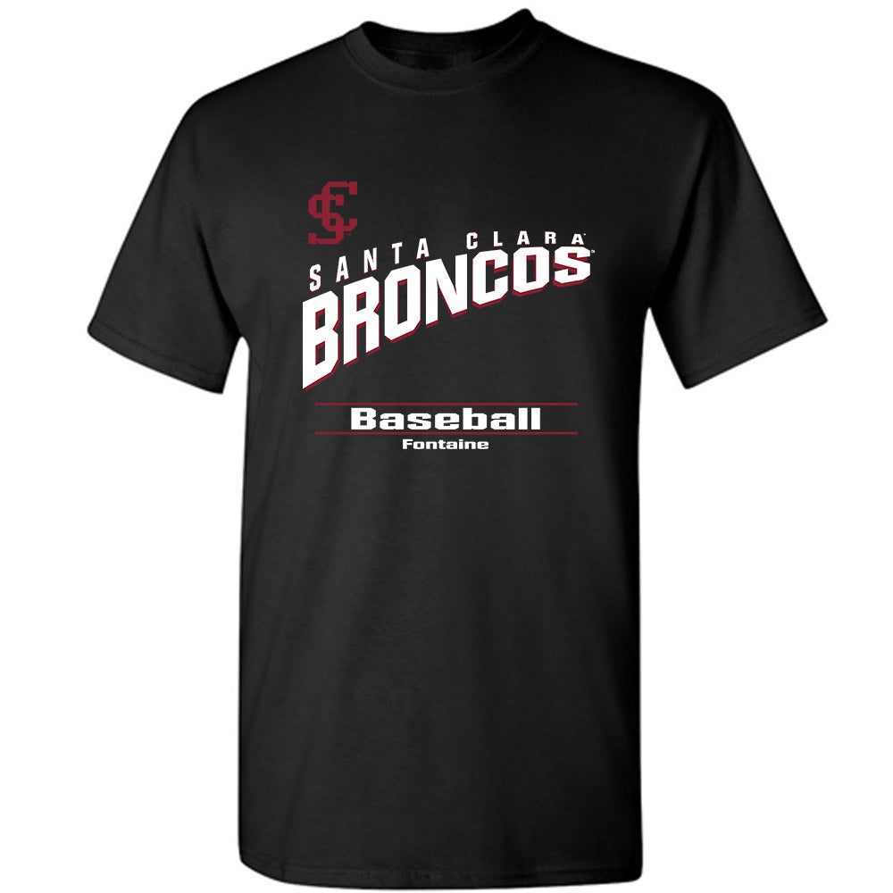 SCU - NCAA Baseball : Nick Fontaine - T-Shirt