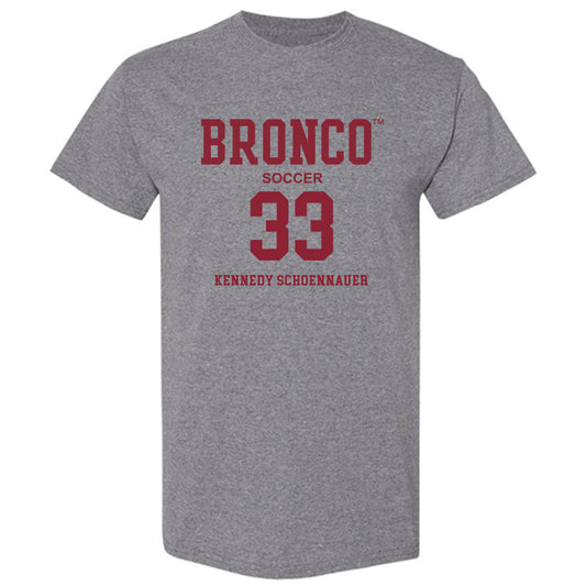 SCU - NCAA Women's Soccer : kennedy schoennauer - T-Shirt