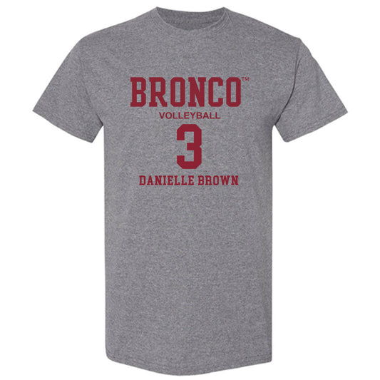 SCU - NCAA Women's Volleyball : Danielle Brown - T-Shirt