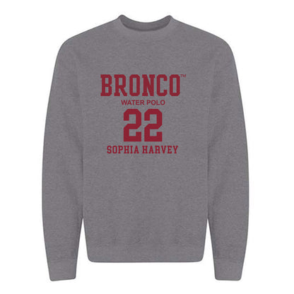 SCU - NCAA Women's Water Polo : Sophia Harvey - Crewneck Sweatshirt