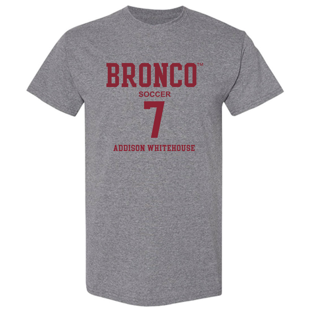 SCU - NCAA Women's Soccer : Addison Whitehouse - T-Shirt