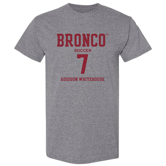 SCU - NCAA Women's Soccer : Addison Whitehouse - T-Shirt