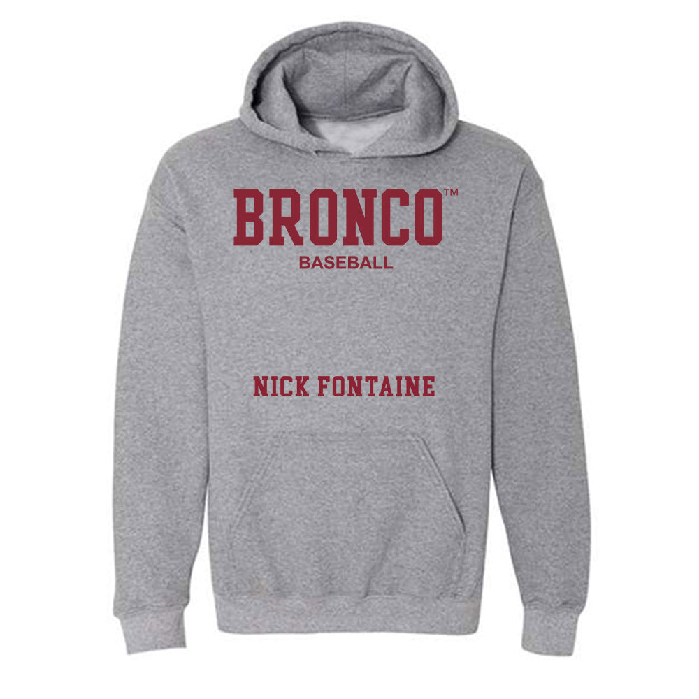 SCU - NCAA Baseball : Nick Fontaine - Hooded Sweatshirt