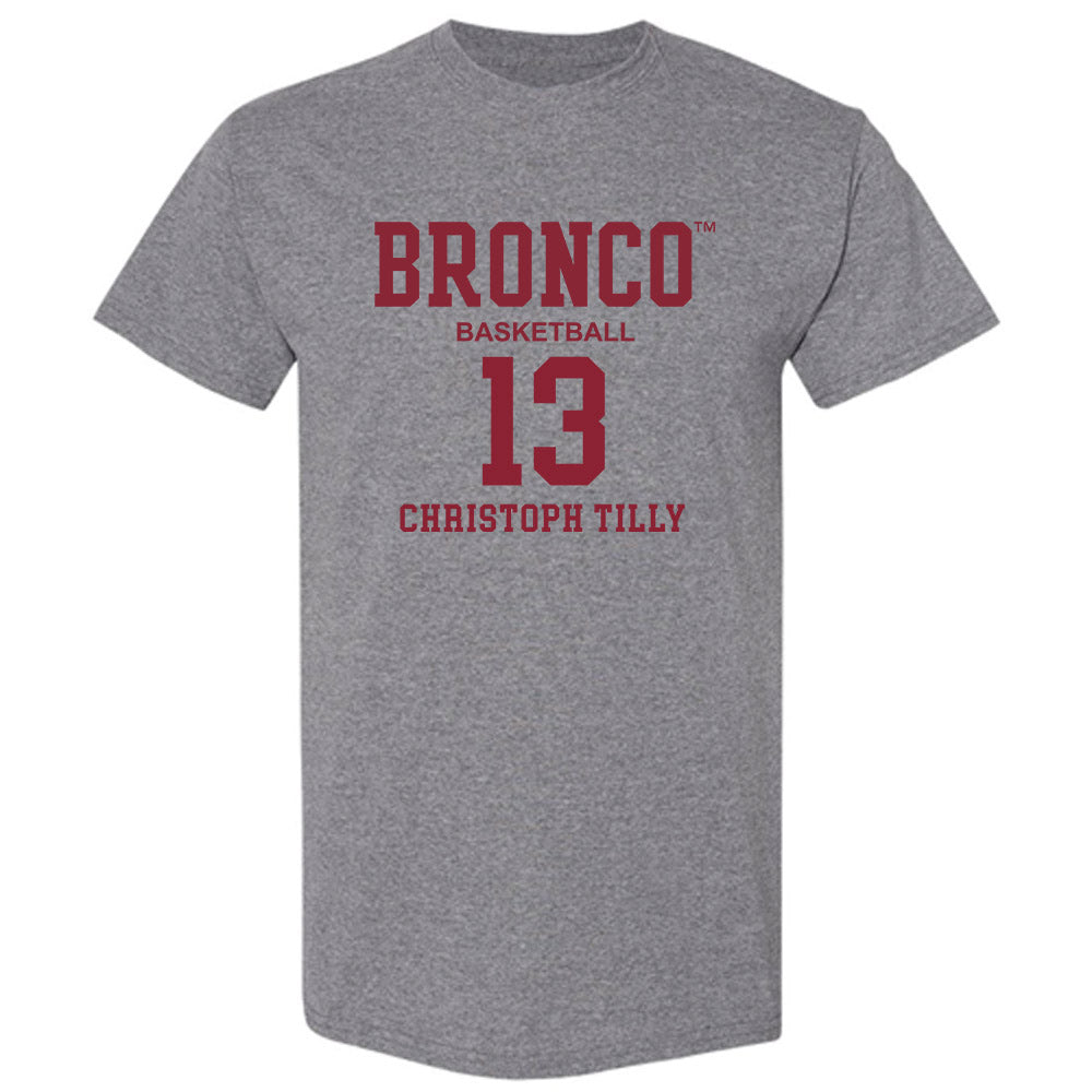 SCU - NCAA Men's Basketball : Christoph Tilly - T-Shirt