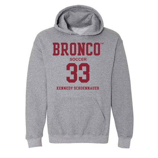 SCU - NCAA Women's Soccer : kennedy schoennauer - Hooded Sweatshirt