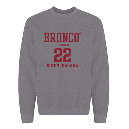 SCU - NCAA Men's Soccer : Simon Diagana - Crewneck Sweatshirt