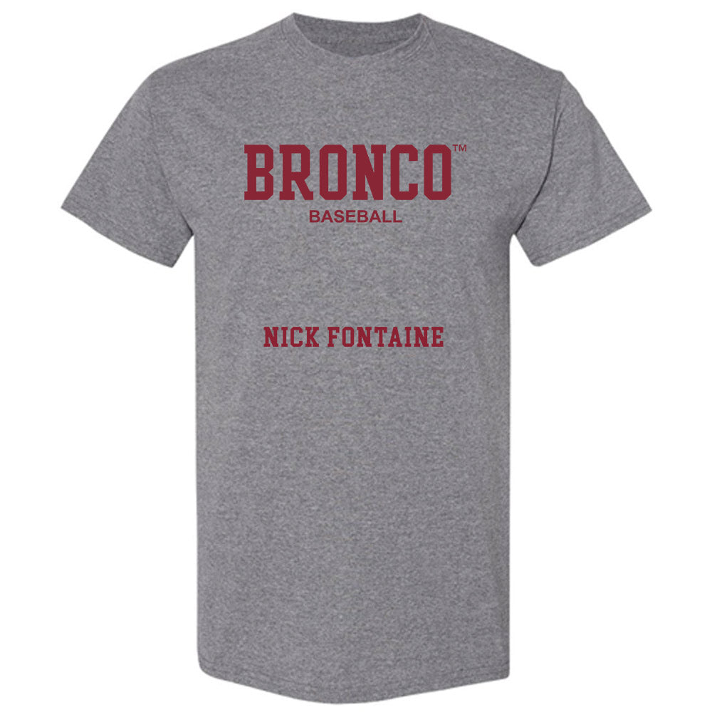 SCU - NCAA Baseball : Nick Fontaine - T-Shirt