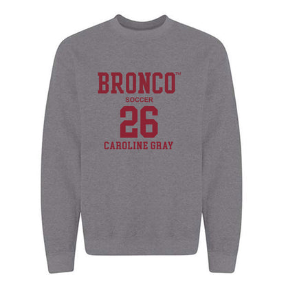 SCU - NCAA Women's Soccer : Caroline Gray - Crewneck Sweatshirt