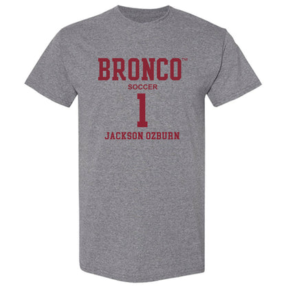 SCU - NCAA Men's Soccer : Jackson Ozburn - T-Shirt