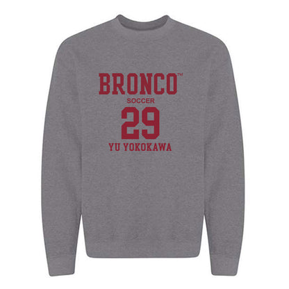 SCU - NCAA Men's Soccer : Yu Yokokawa - Classic Fashion Shersey Crewneck Sweatshirt