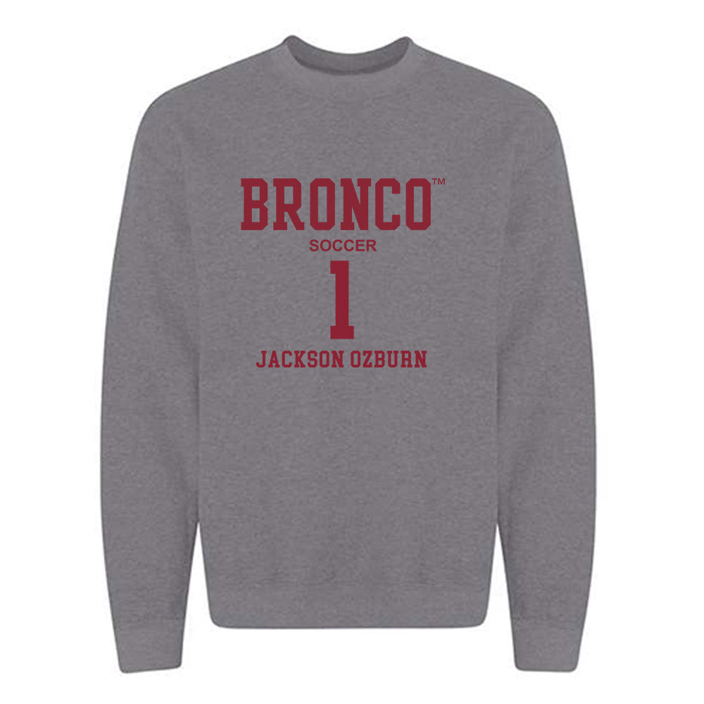 SCU - NCAA Men's Soccer : Jackson Ozburn - Crewneck Sweatshirt