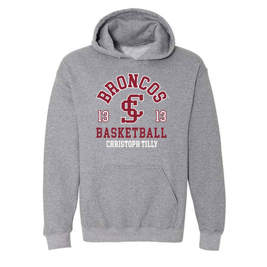 SCU - NCAA Men's Basketball : Christoph Tilly - Hooded Sweatshirt