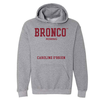 SCU - NCAA Women's Rowing : Caroline O'Brien - Hooded Sweatshirt Classic Fashion Shersey