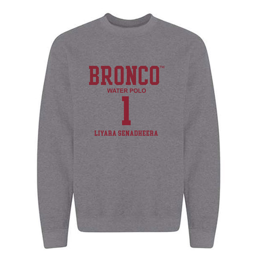 SCU - NCAA Women's Water Polo : Liyara Senadheera - Crewneck Sweatshirt Classic Fashion Shersey