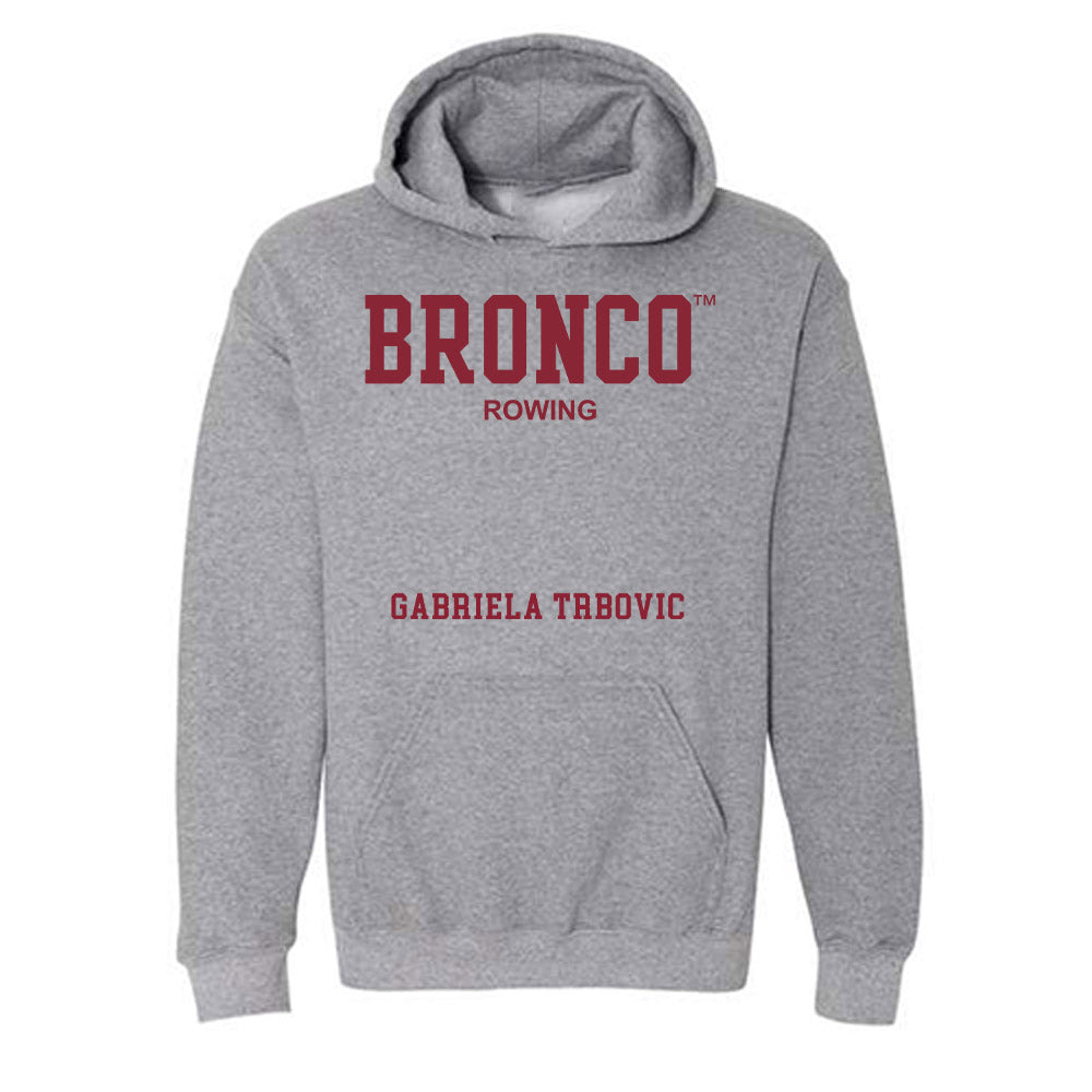 SCU - NCAA Women's Rowing : Gabriela Trbovic - Hooded Sweatshirt Classic Fashion Shersey