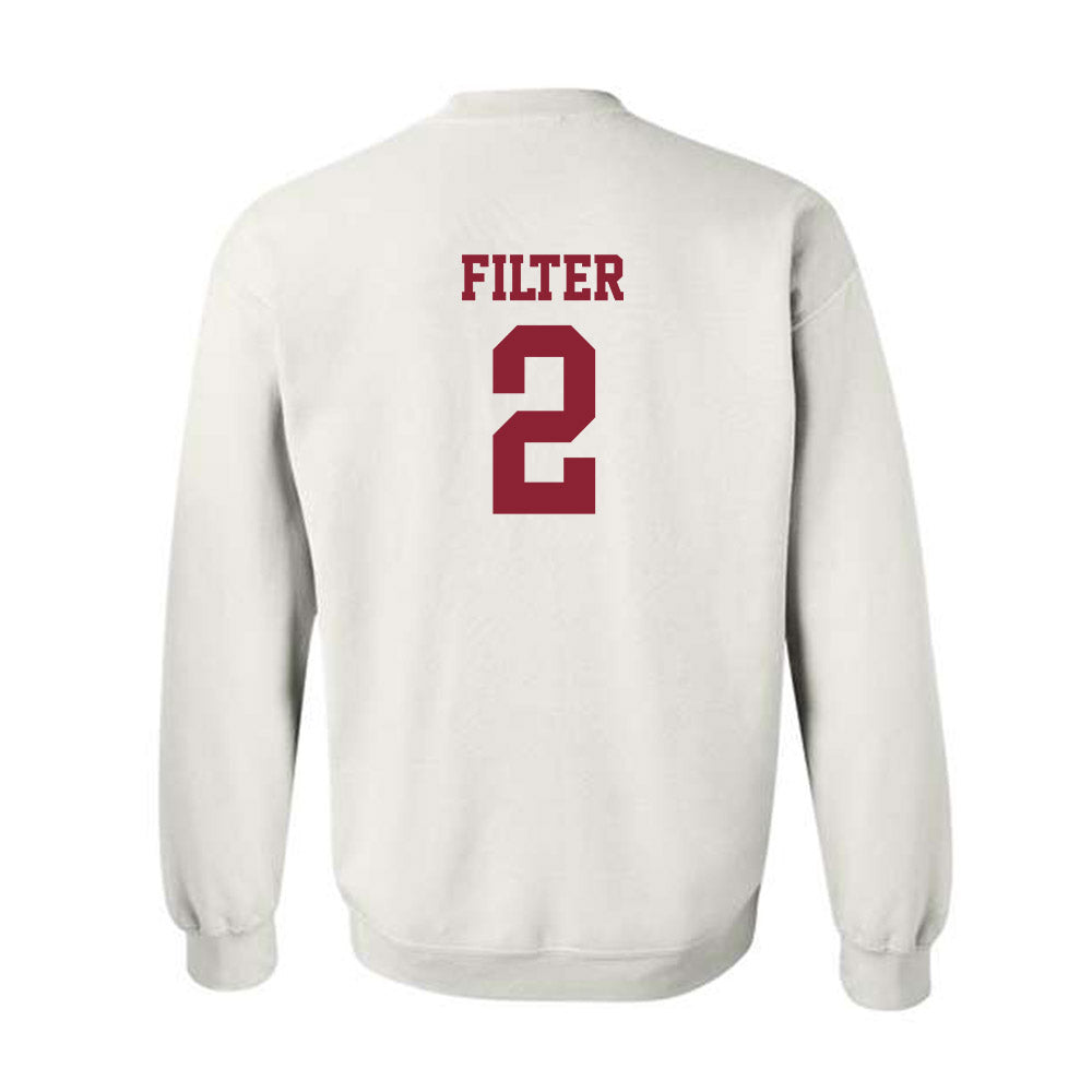 SCU - NCAA Baseball : Deuce Filter - Crewneck Sweatshirt-1