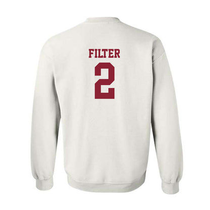 SCU - NCAA Baseball : Deuce Filter - Crewneck Sweatshirt-1