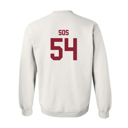 SCU - NCAA Baseball : Camden Sos - Crewneck Sweatshirt-1