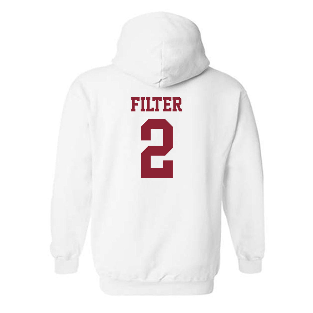 SCU - NCAA Baseball : Deuce Filter - Hooded Sweatshirt-1