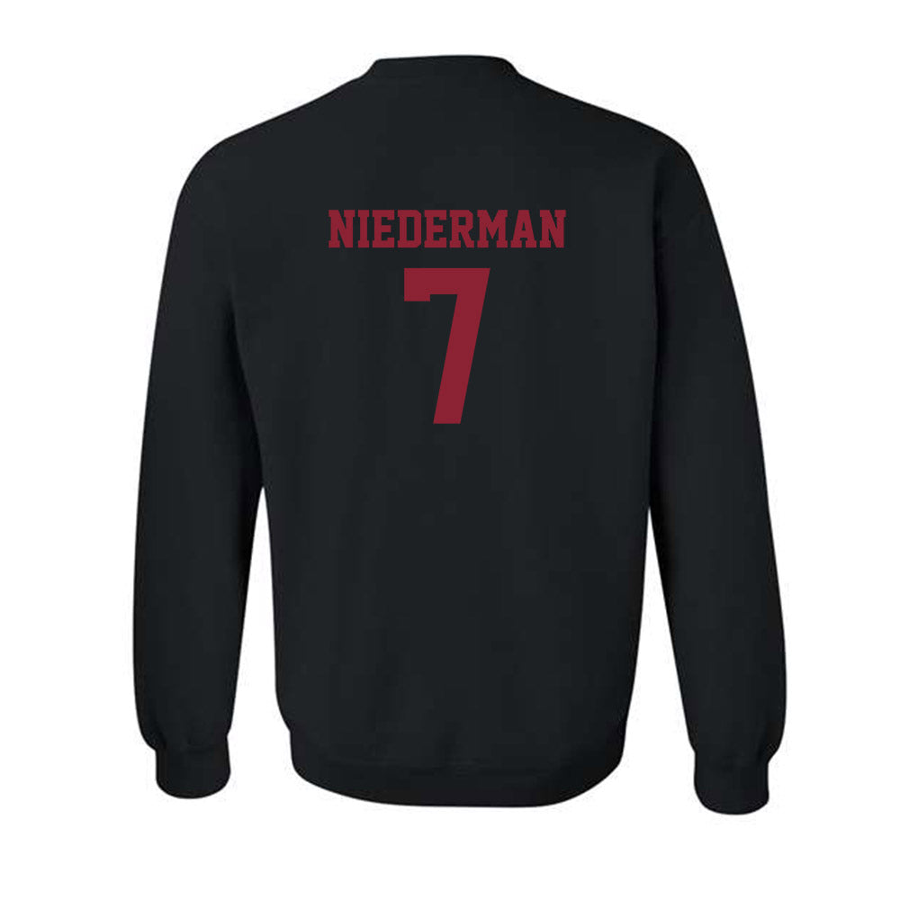 SCU - NCAA Beach Volleyball : Noelle Niederman - Classic Shersey Crewneck Sweatshirt-1