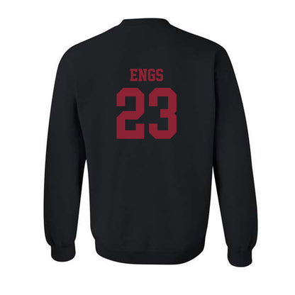 SCU - NCAA Men's Water Polo : Charlie Engs - Classic Shersey Crewneck Sweatshirt-1