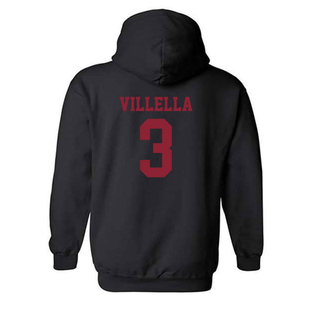 SCU - NCAA Men's Water Polo : Harrison Villella - Classic Shersey Hooded Sweatshirt