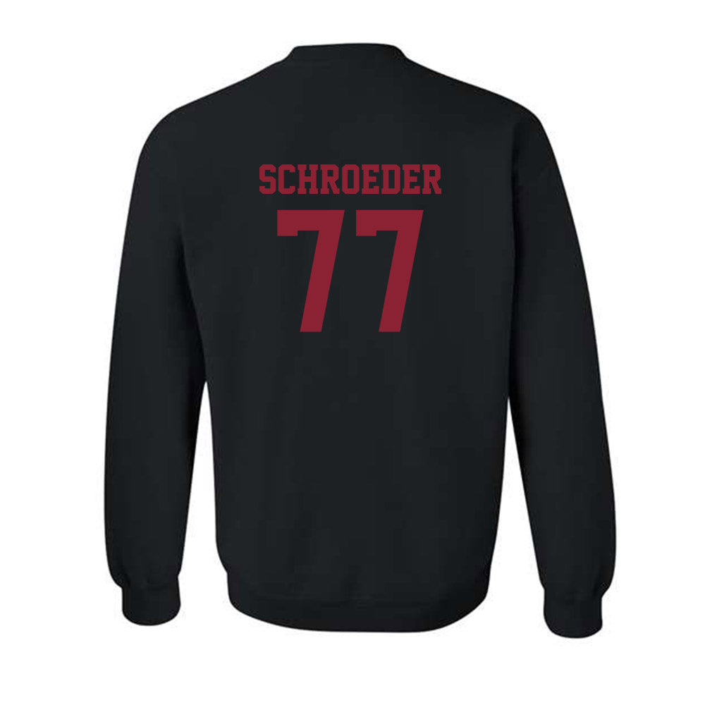 SCU - NCAA Softball : Ellison Schroeder - Classic Shersey Crewneck Sweatshirt-1