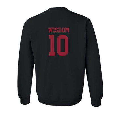 SCU - NCAA Men's Water Polo : Thomas Wisdom - Classic Shersey Crewneck Sweatshirt-1