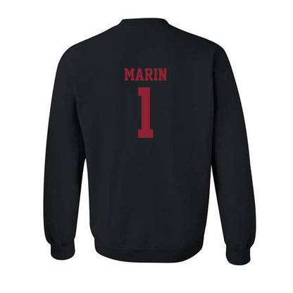 SCU - NCAA Men's Soccer : Eduardo Marin - Classic Shersey Crewneck Sweatshirt-1