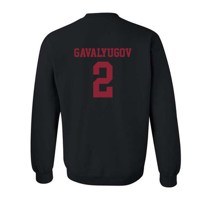 SCU - NCAA Men's Basketball : Aleksandar Gavalyugov - Classic Shersey Crewneck Sweatshirt-1