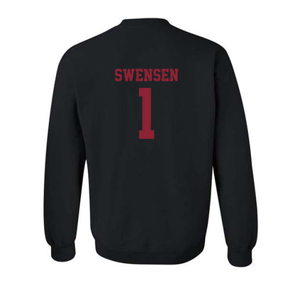 SCU - NCAA Men's Water Polo : Tyler Swensen - Classic Shersey Crewneck Sweatshirt-1